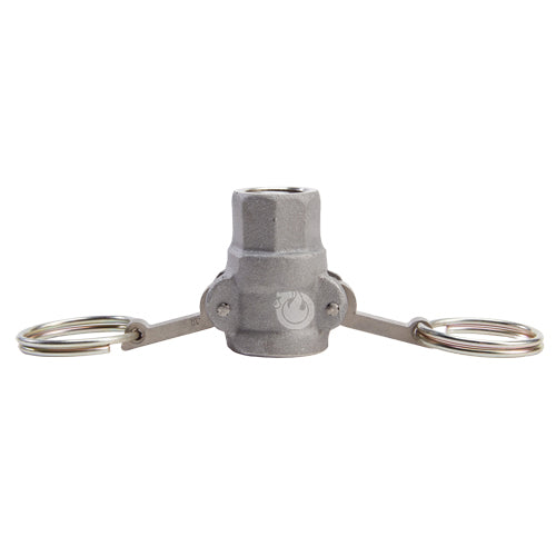 Aluminum 1/2" Female Camlock x 1/2" Female NPT