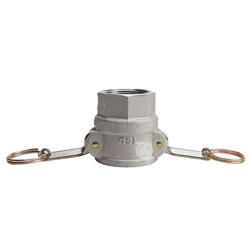 Aluminum 1 1/2" Female Camlock x 1 1/2" Female NPT (USA)