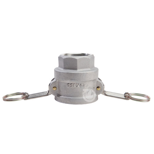 Aluminum 2" Female Camlock x 1 1/2" Female NPT