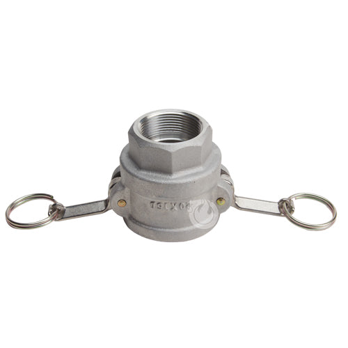 Aluminum 2" Female Camlock x 1 1/2" Female NPT (USA)