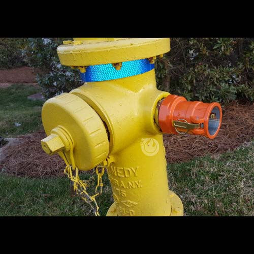 Aluminum 2" Female Camlock x 2 1/2" Female NH Fire Hose