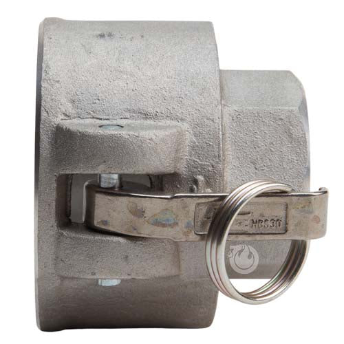 Aluminum 3" Female Camlock x 2" Female NPT