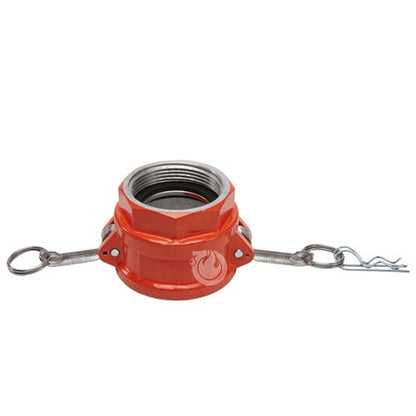 Aluminum 3" Female Camlock x 2 1/2" Female NH Fire Hose