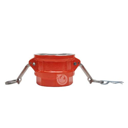 Aluminum 3" Female Camlock x 2 1/2" Female NH Fire Hose