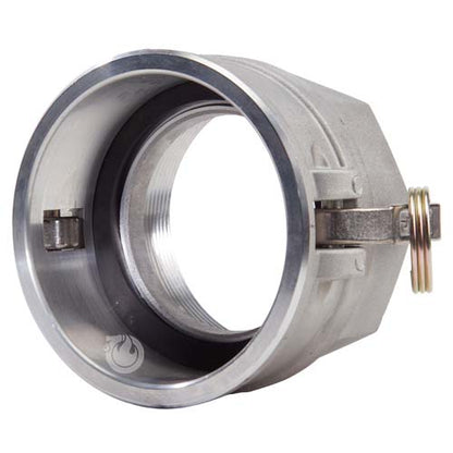 Aluminum 4" Female Camlock x 3" Female NPT