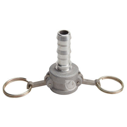 Aluminum 3/4" Female Camlock to Hose Shank (USA)