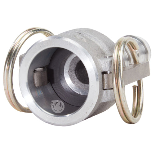 Aluminum 3/4" Female Camlock to Hose Shank (USA)