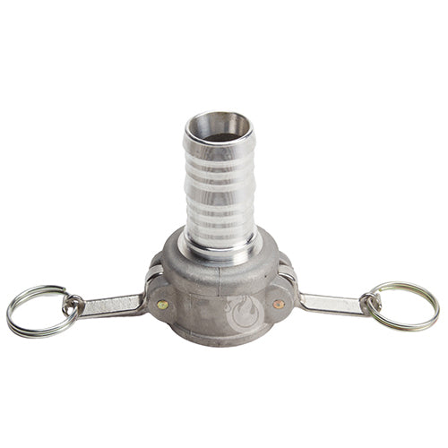 CAMLOCK tipo D femmina con filetto femmina in PP, 3,37 CAMLOCK tipo D femmina con filetto femmina in PP, 3,37