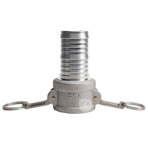 Aluminum 2" Female Camlock to Hose Shank (USA)