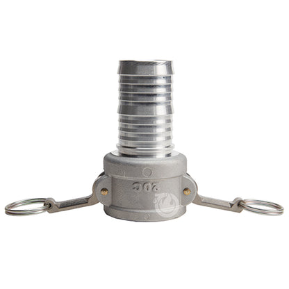 Aluminum 2" Female Camlock to Hose Shank (USA)