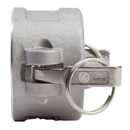 Aluminum 2 1/2" Female Camlock Dust Cap