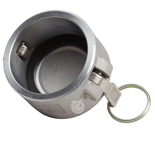 Aluminum 2 1/2" Female Camlock Dust Cap