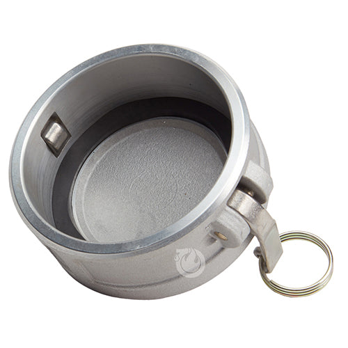 Aluminum 4" Female Camlock Dust Cap