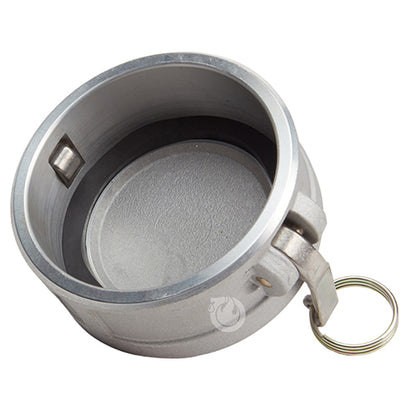 Aluminum 4" Female Camlock Dust Cap