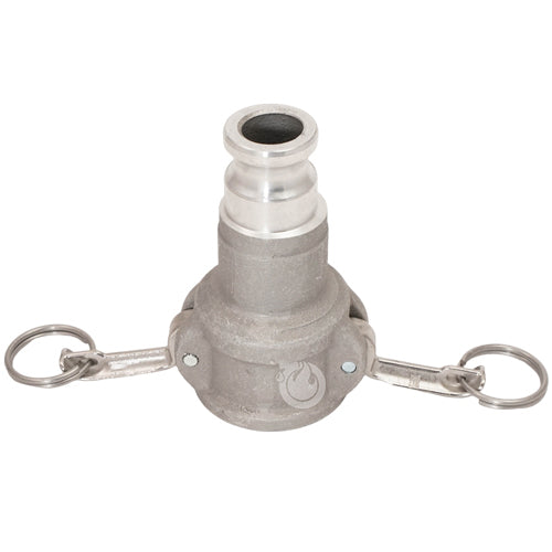 Aluminum 1 1/2" Female Camlock x 1" Male Camlock