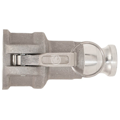 Aluminum 1 1/2" Female Camlock x 1" Male Camlock