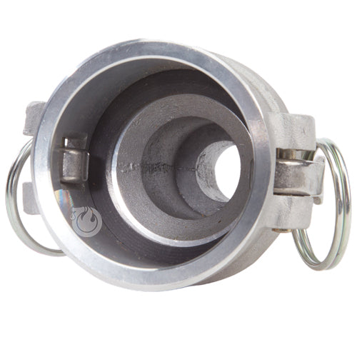 Aluminum 2" Female Camlock x 1" Male Camlock (USA)