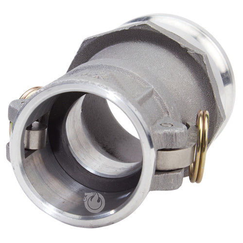 Aluminum 2" Female Camlock x 3" Male Camlock