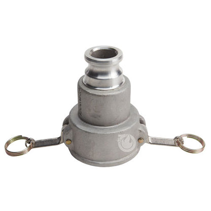 Aluminum 3" Female Camlock x 1 1/2" Male Camlock (USA)