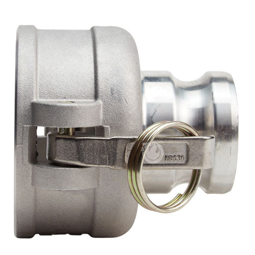 Aluminum 3" Female Camlock x 2" Male Camlock (USA)
