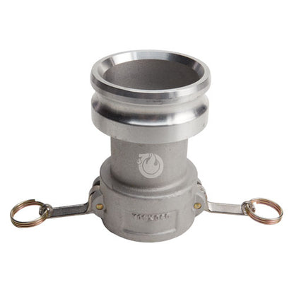 Aluminum 3" Female Camlock x 4" Male Camlock
