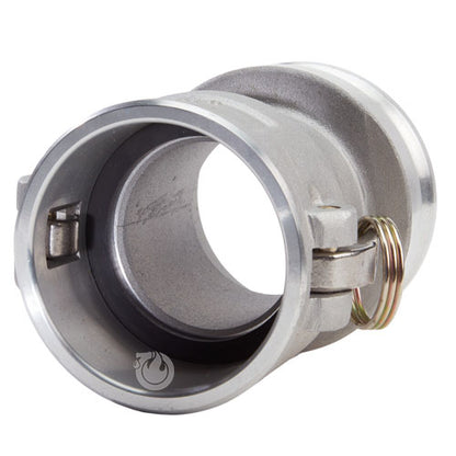 Aluminum 3" Female Camlock x 4" Male Camlock