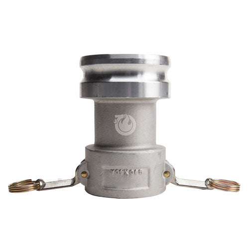 Aluminum 3" Female Camlock x 4" Male Camlock