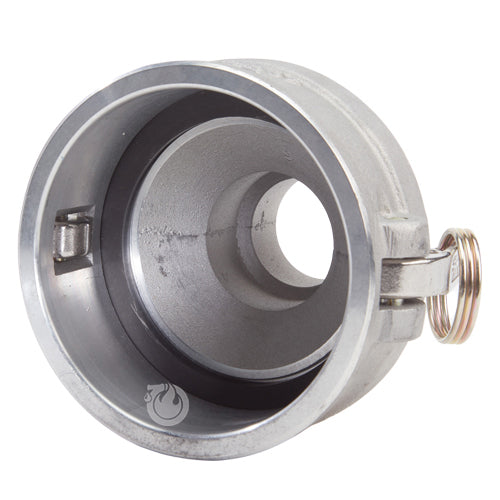 Aluminum 4" Female Camlock x 2" Male Camlock (USA)