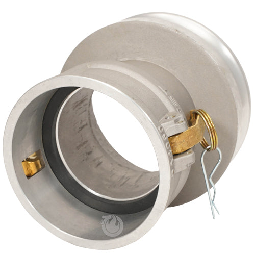 Aluminum 4" Female Camlock x 6" Male Camlock (USA)