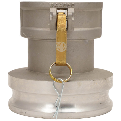 Aluminum 4" Female Camlock x 6" Male Camlock (USA)