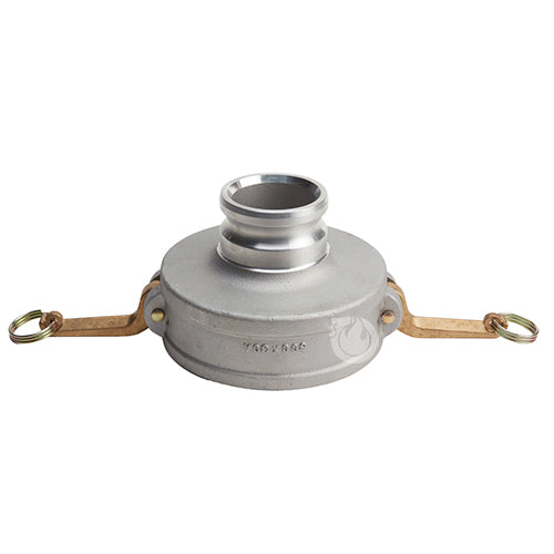 Aluminum 6" Female Camlock x 3" Male Camlock (USA)