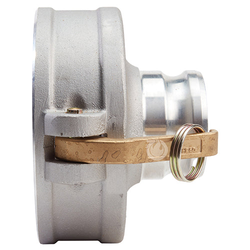 Aluminum 6" Female Camlock x 3" Male Camlock (USA)