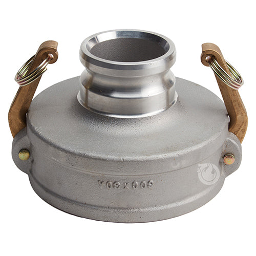 Aluminum 6" Female Camlock x 3" Male Camlock (USA)