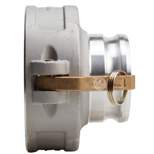 Aluminum 6" Female Camlock x 4" Male Camlock (USA)