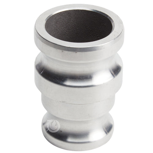 Aluminum 1 1/2" Male Camlock x 2" Male Camlock (USA)