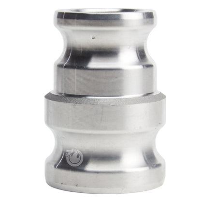 Aluminum 1 1/2" Male Camlock x 2" Male Camlock (USA)