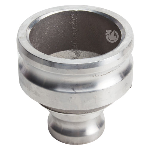 Aluminum 2" Male Camlock x 4" Male Camlock (USA)