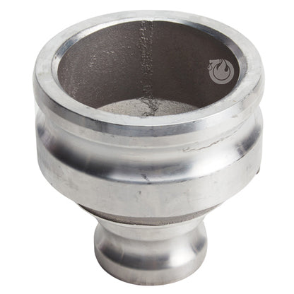 Aluminum 2" Male Camlock x 4" Male Camlock (USA)