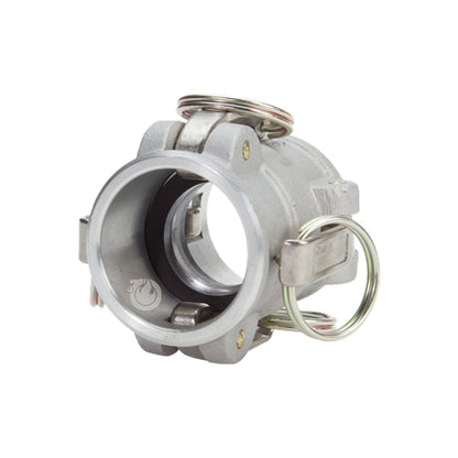 Aluminum 1 1/2" Female Camlock x 1 1/2" Female Camlock (USA)