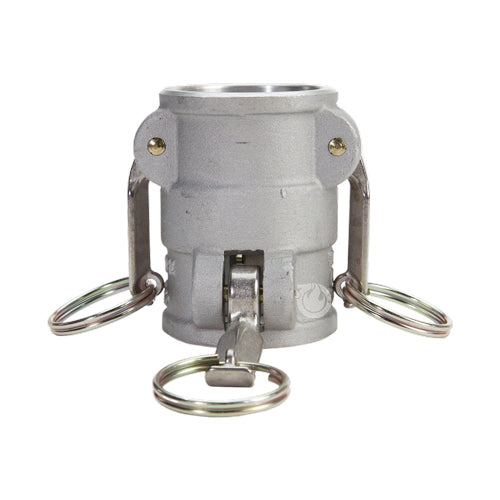 Aluminum 1 1/2" Female Camlock x 1 1/2" Female Camlock (USA)