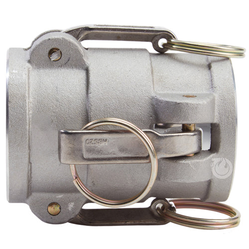 Aluminum 2" Female Camlock x 2" Female Camlock