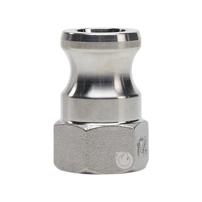 Stainless Steel 1/2" Male Camlock x 1/2" Female NPT (USA)