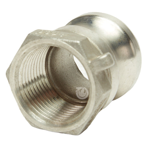 Stainless Steel 1" Male Camlock x 1" Female NPT