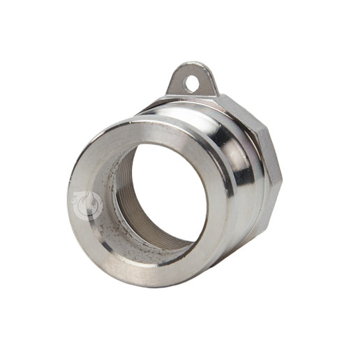Stainless Steel 1 1/4" Male Camlock x 1 1/4" Female NPT (USA)
