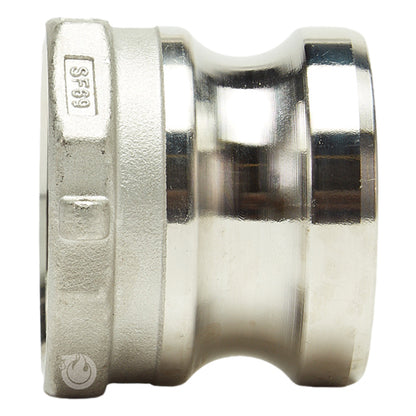 Stainless Steel 2" Male Camlock x 2" Female NPT
