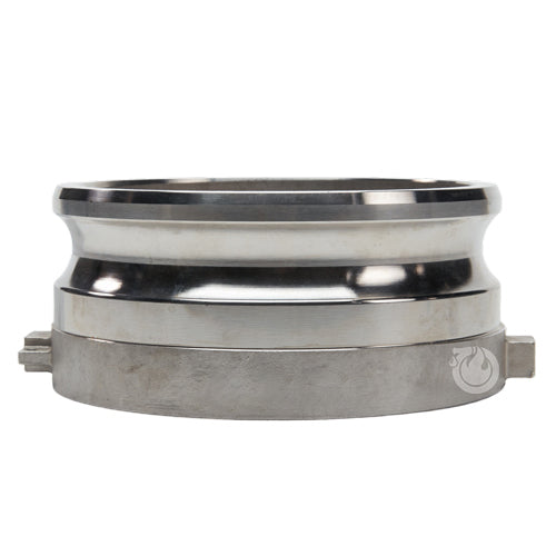 Stainless Steel 6" Male Camlock x 4" Female NPT (USA)