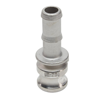 Stainless Steel 3/4" Male Camlock to Hose Shank (USA)
