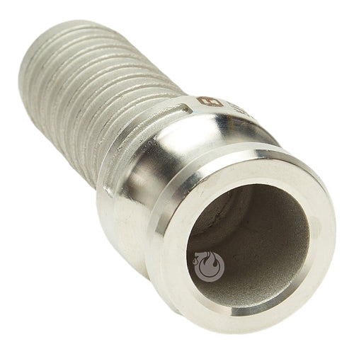 Stainless Steel 1" Male Camlock to Hose Shank