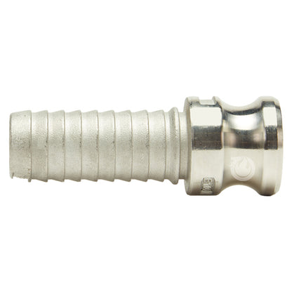 Stainless Steel 1" Male Camlock to Hose Shank