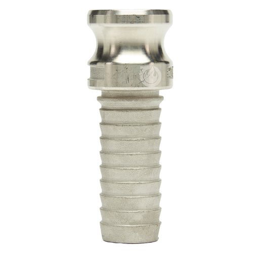 Stainless Steel 1" Male Camlock to Hose Shank